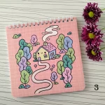 دفتر یادداشت مربعی