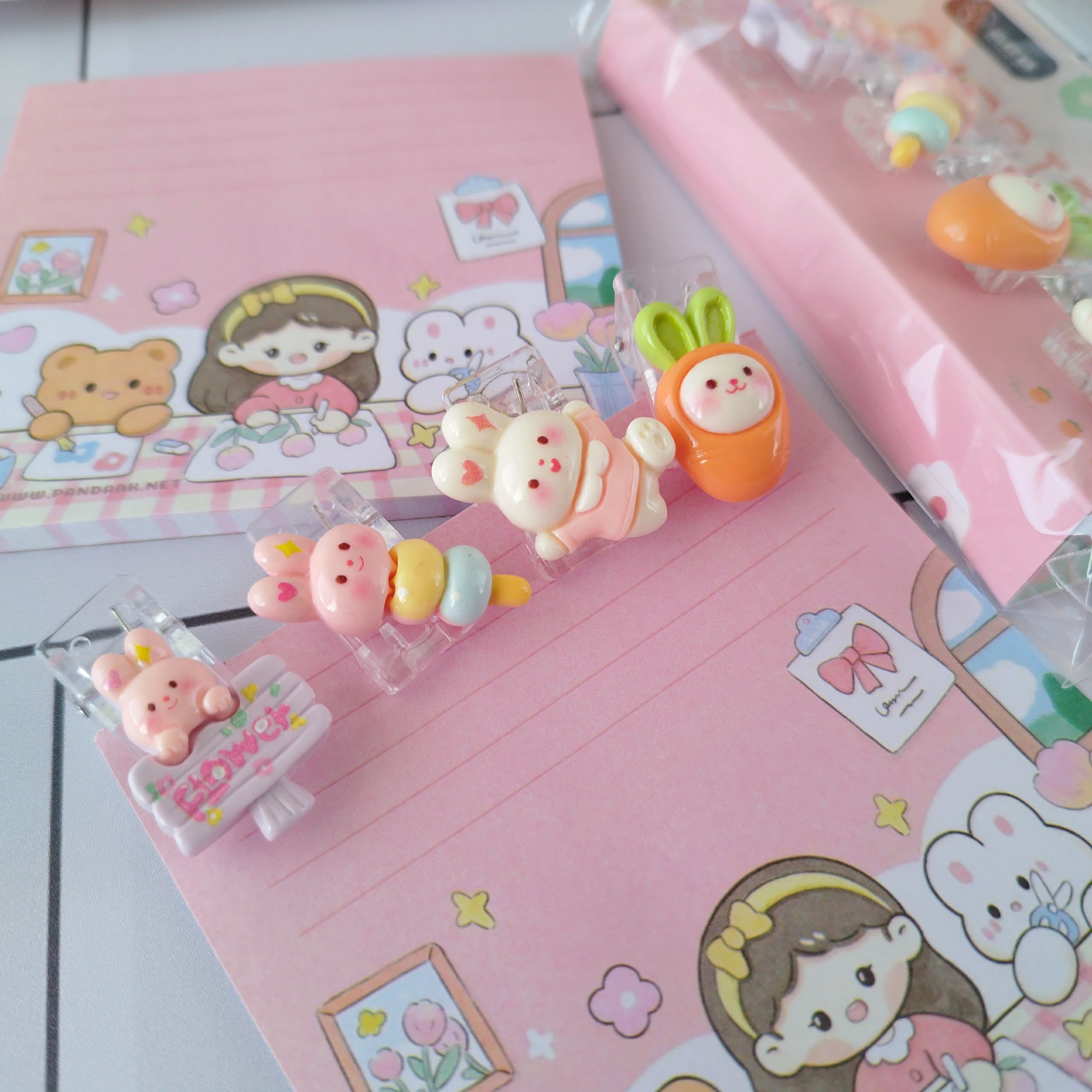 20240202_095244 گیره کریستالی خرگوش