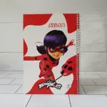 دفتر آیلار طرح دختر کفشدوزکی