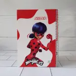 دفتر آیلار طرح دختر کفشدوزکی