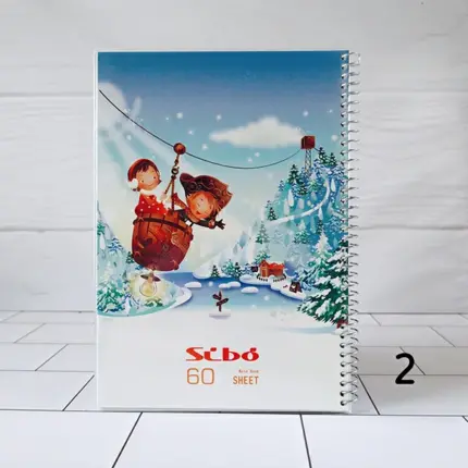 دفتر سیبو طرح گلد استون Gold stone