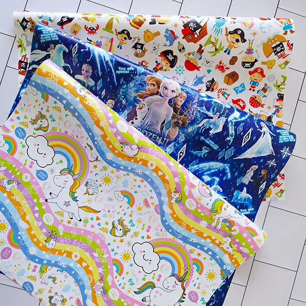 کاغذ کادو فانتزی و کارتونی