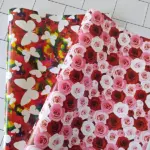 کاغذ کادو طرح گل و طرح پروانه