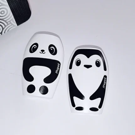 مداد تراش ماپد طرح پاندا و پنگوئن