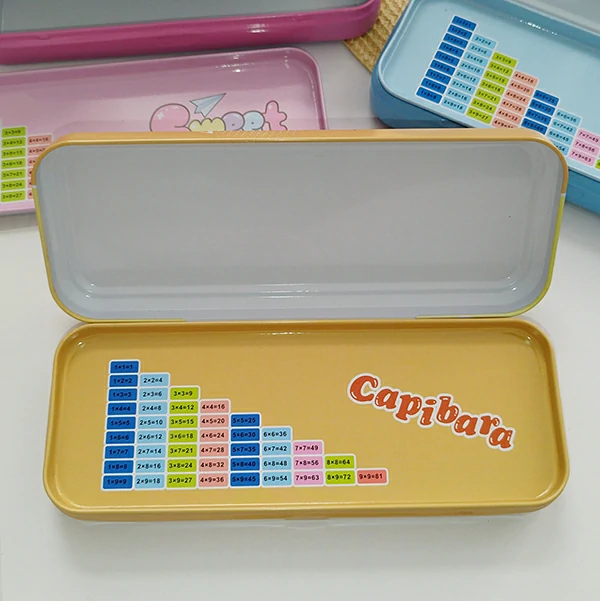 Capybara Metal Pencil Case (4) جامدادی فلزی کاپی بارا
