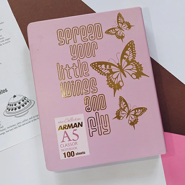 Classic binder (12) دفتر کلاسوری A5 آرمان