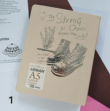 دفتر کلاسوری A5 آرمان